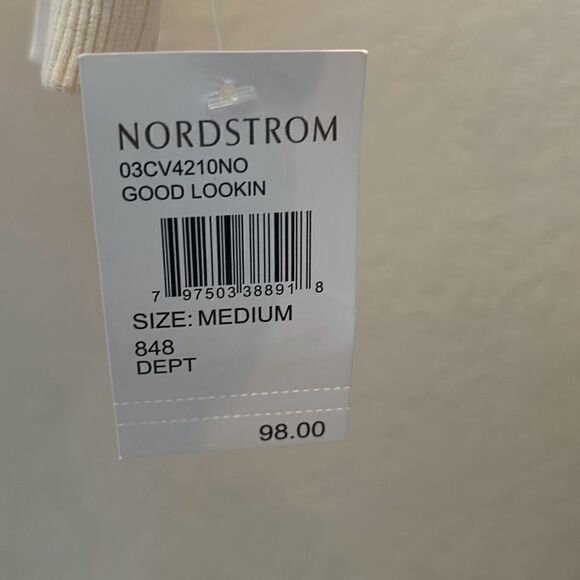 Blanknyc Good Lookin Medium Retro Patchwork Pullover Hoodie Front Pockets NWT - Picture 2 of 8